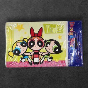 Vintage Powerpuff Girls Thank You Cards NOS Sealed Set of 8 w/ Envelopes Cartoon